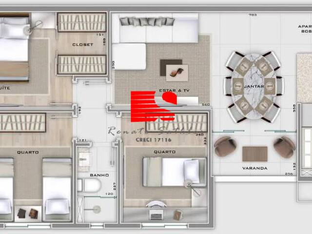 #RS2711 - Apartamento para Venda em Belo Horizonte - MG - 2