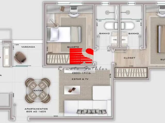 #RS2711 - Apartamento para Venda em Belo Horizonte - MG - 3